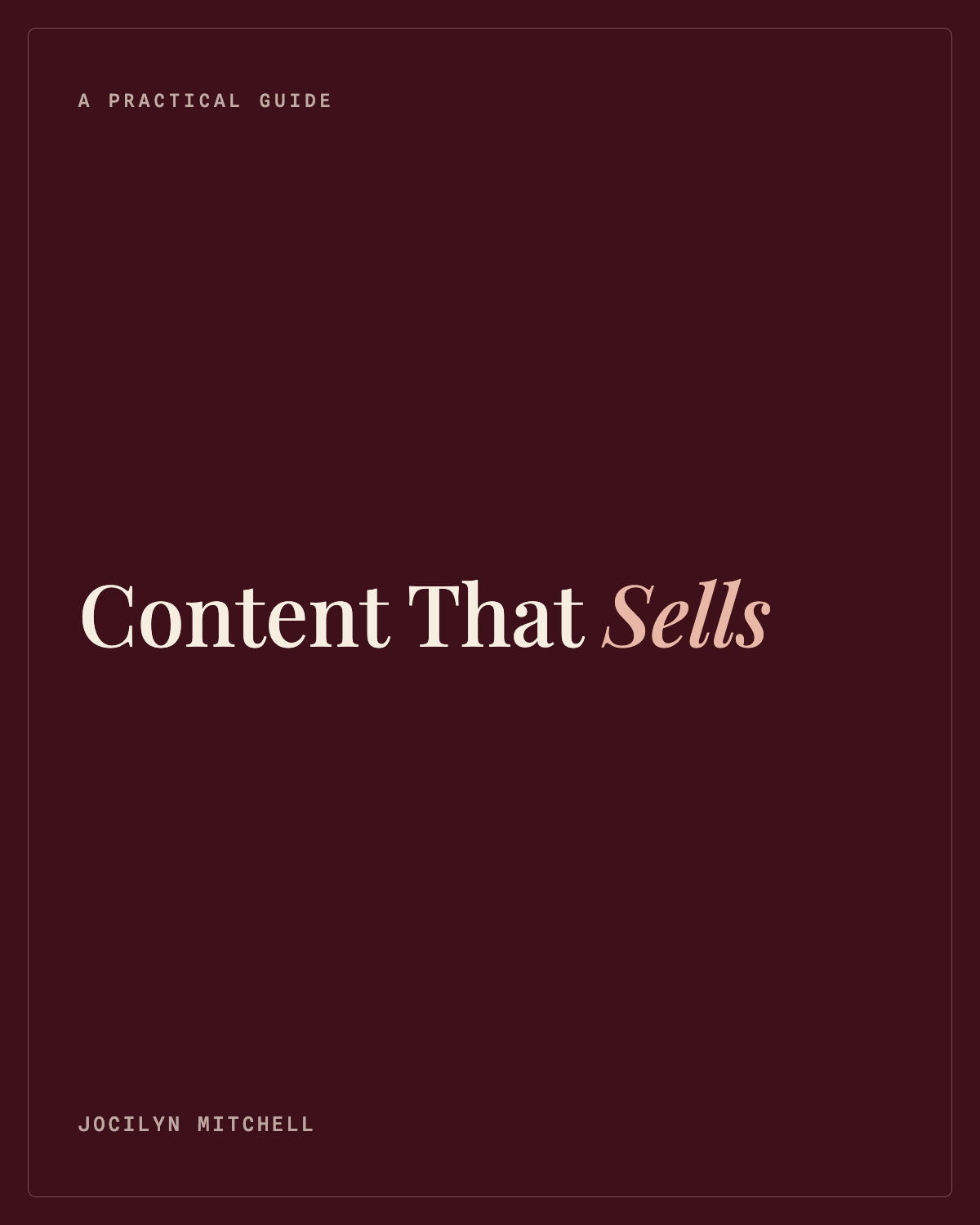 Content That Sells cover