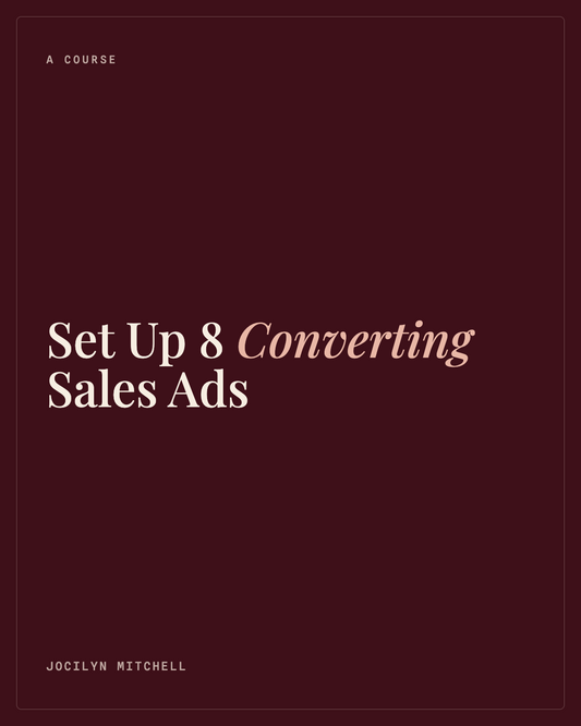 Set Up 8 Converting Sales Ads on Meta cover