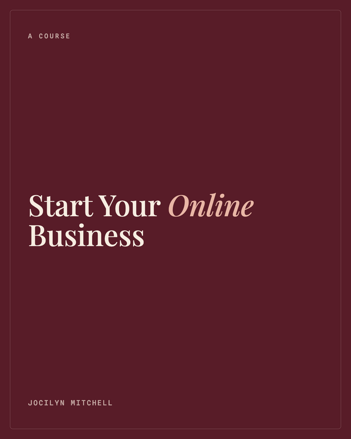 Start Your Online Business